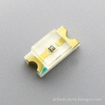 SMD LED, White Emitted Color, Water Clear Lens Appearance, Mono-color Type, Sized 3.2 x 1.6 x 1.1mm